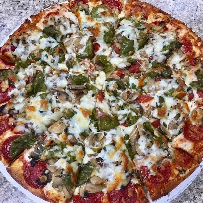 House Special pizza